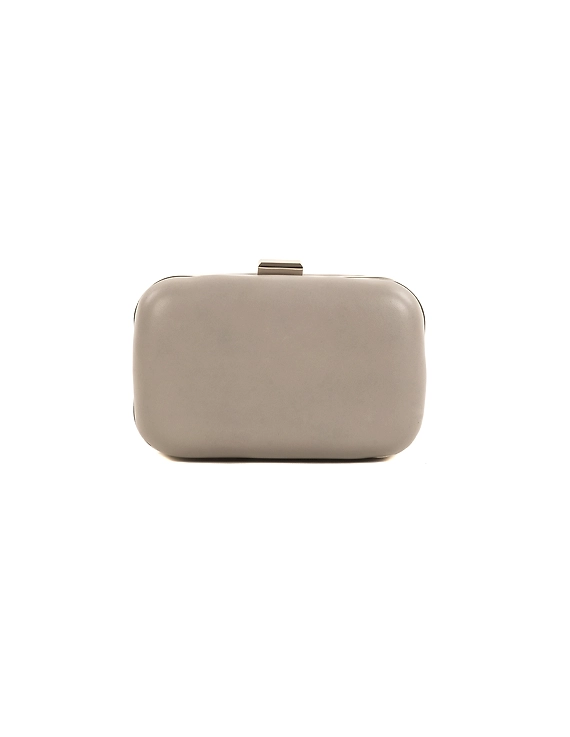 Summer floret box clutch (Steel grey)-1