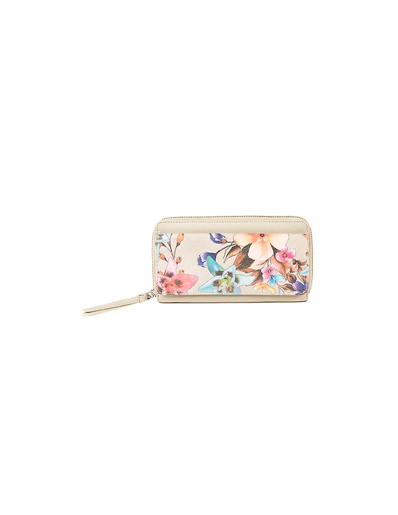 Bianca Wallet (Chalk Grey printed)-FUN66_G