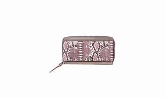 Bianca Wallet (Light Mauve printed)