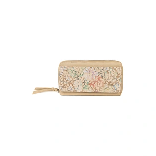 Bianca Wallet (Beige printed)