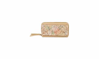 Bianca Wallet (Beige printed)