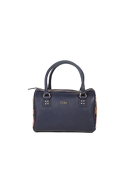 Rosy Embellished Handbag (Deep Blue)-FUN76_B-sm