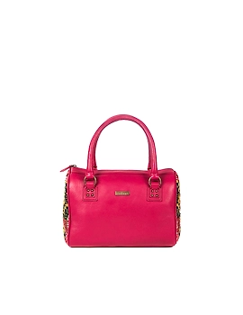 Rosy Embellished Handbag (Candy Red)-FUN76C-sm