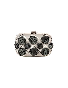 Spring Flower Purse (Slate Grey &amp; Jet Black)-FUN58_b-sm