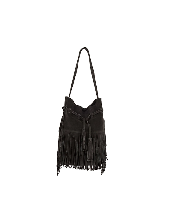 Miriam Bucket Bag (Ebony Black)-FUN103A
