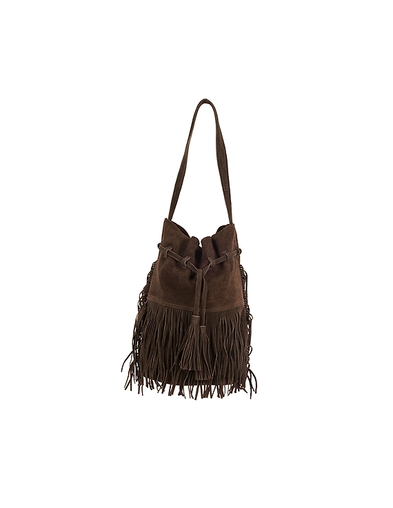 Miriam Bucket Bag (Chocolate Brown)-FUN103E