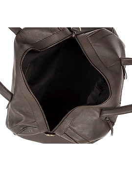 Rofel Duffle Bag (Dark Mahogany Brown)-3-sm