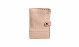 Sterling Passport Holder (Pearly Peach)