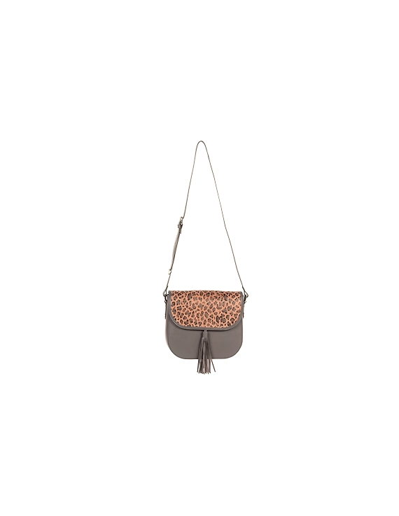 Fauna Sling Bag (Dove Grey with printed flap)-3