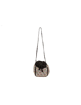 Diva Drawstring Bag (Vintage Black &amp; White)-3-sm