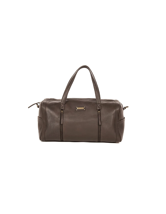 Rofel Duffle Bag (Dark Mahogany Brown)-FUN88_a