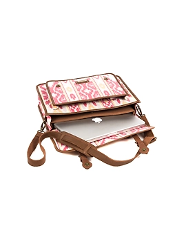 Brazen Laptop Bag (Printed Pink)-1-sm