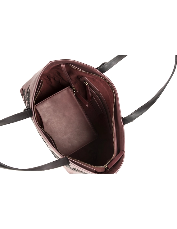 Dragor Tote Bag (Garnet Red)-1