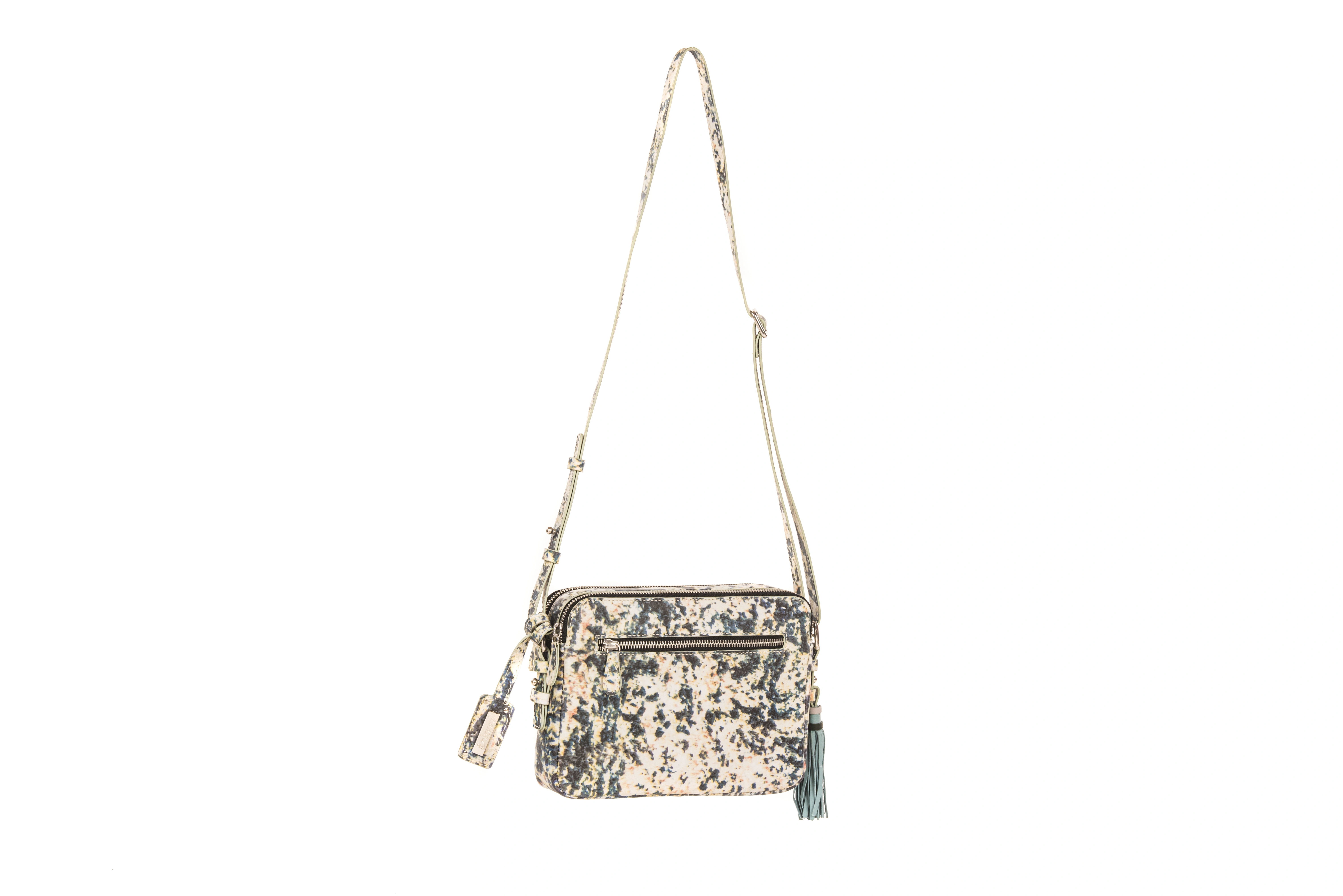 Flora Sling Bag (Printed Chalk White)-1