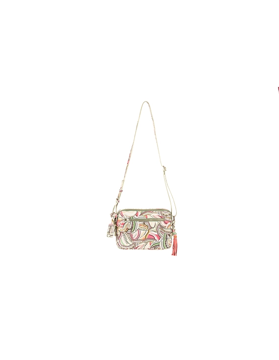 Flora Sling Bag (Printed Sea Green)-1