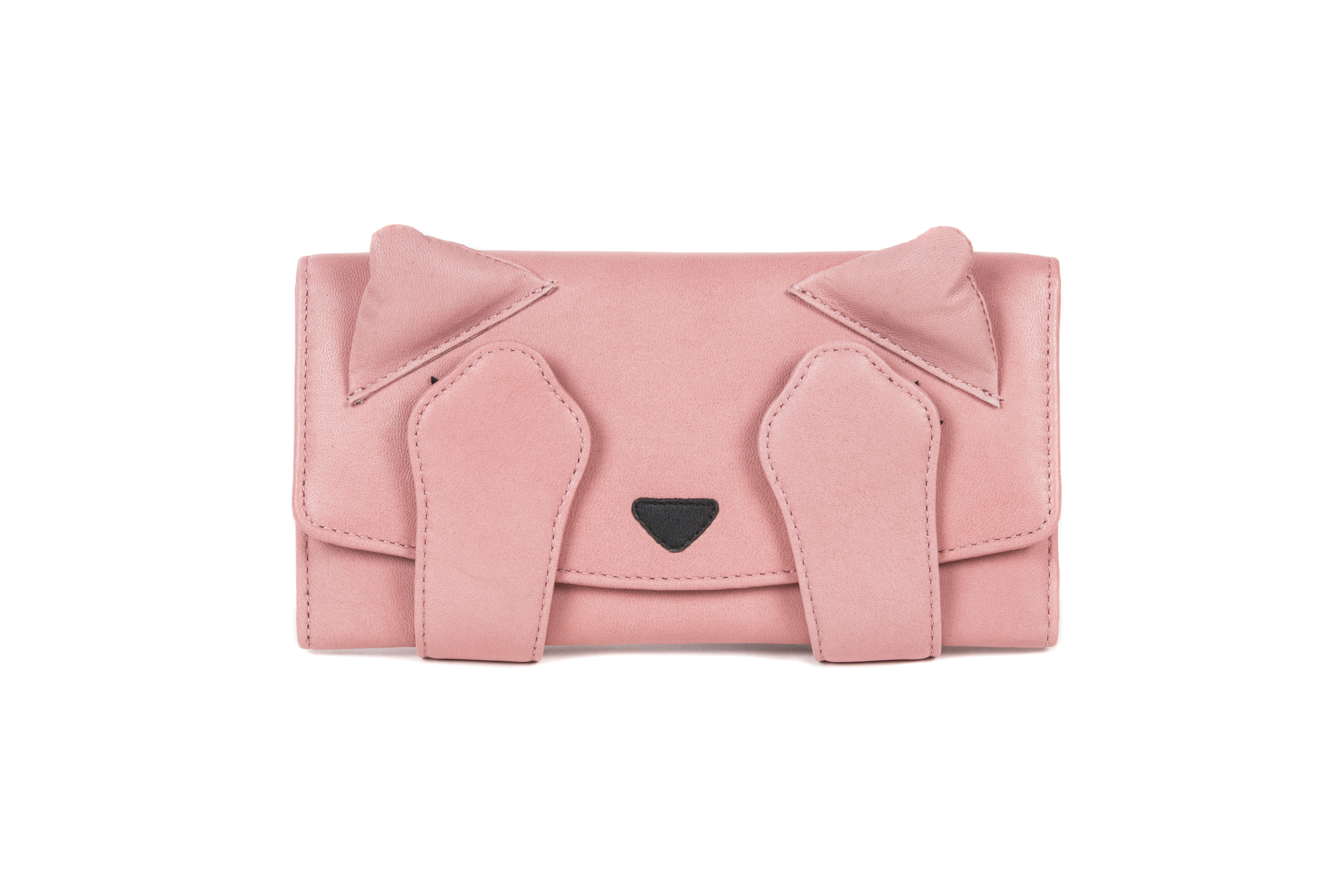 Cute Kitty Wallet (Rose Pink)-2