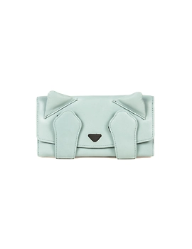 Cute Kitty Wallet (Teal Blue)-3-sm