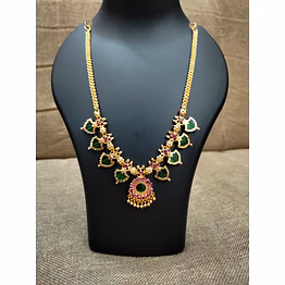 jaibeauty kerala style 4 pent palakka necklace