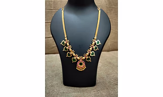 KERALA STYLE 4 PENT  PALAKKA NECKLACE