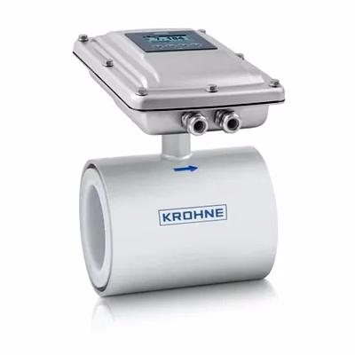 shakti power solutions stainless steel optiflux 1100 - electromagnetic flow meter