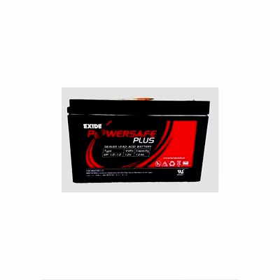 shakti power solutions exide powersafe battery 12ah