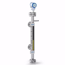 shakti power solutions bm26a-8000 magnetic level indicator with level transmitter for liquids in redundant measurement