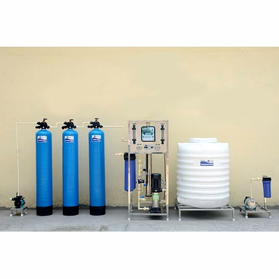 shakti power solutions n-dura r.o. plant - 1000 lph - single pass, stainless steel