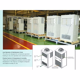 shakti power solutions shelter air conditioning - (cooling system) flaktgroup, for industrial, stainless steel