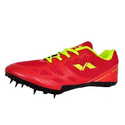 Nivia Men's Spikes Spirit Synthetic Running Shoes-RED-10-3