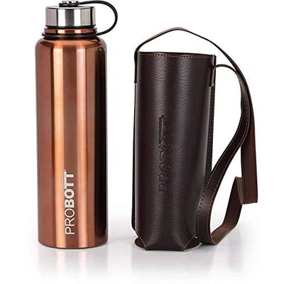 Probott Thermosteel Thermos Flask Water Bottle 1500 ml (PB1500-02) (Colour May Vary)-GOLD-3