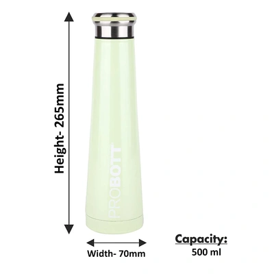 PROBOTT Thermosteel Flask 500ml - PB 500-20 (Colour May Vary)-ORANGE-5