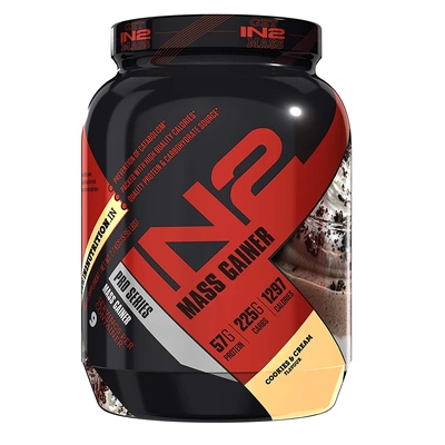 IN2 MASS 2.7 Kg MASS GAINER-COOKIE AND CREAM-2.7 Kg-3