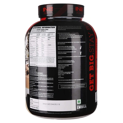 IN2 MASS 2.7 Kg MASS GAINER-COOKIE AND CREAM-2.7 Kg-5