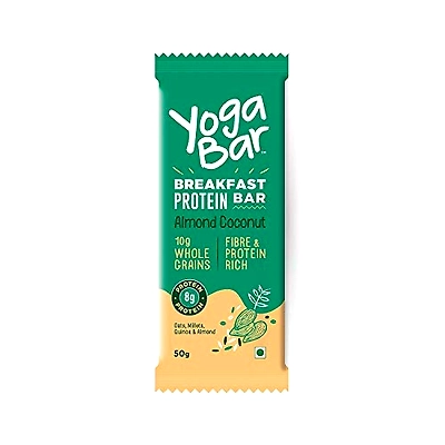 YOGA BAR BREAKFAST BAR 50 GM MEAL REPLACEMENT-ALMOND COCONUT-300 g-2