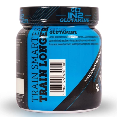 IN2 GLUTAMINE 300 g MUSCLE RECOVERY-300 g-Unflavoured-5