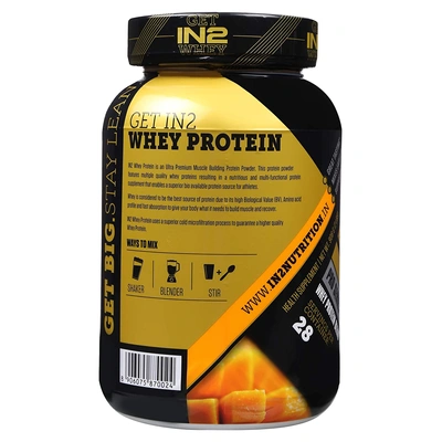 IN2 WHEY PROTEIN 908GMS WHEY PROTIEN BLEND-MANGO-908 g-28-4
