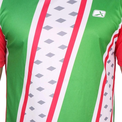 Vector X Football Set (T-Shirt &amp; Short) VFS-Italy-GREEN /RED-10-4