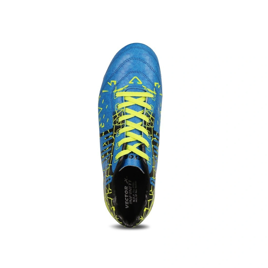 Vector X Infiniti Football Shoes-BLUE/BLACK-8-3