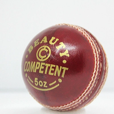 COMPETENT BEAUTY WOMEN'S LEATHER CRICKET BALL (5 OZ)-683