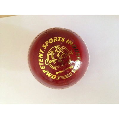 Competent LBW Water-Proof Cricket Ball (Red)-RED-4