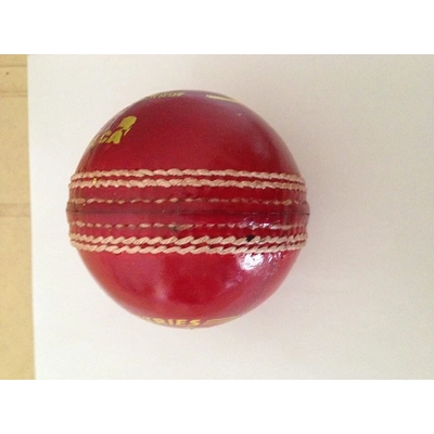 Competent LBW Water-Proof Cricket Ball (Red)-RED-5