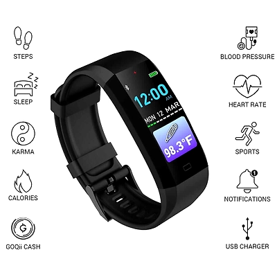 GOQii VITAL 3.0 - BODY TEMPERATURE MONITOR-27259