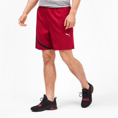 Puma IGNITE Woven dryCELL Men's Training Shorts-L-MAROON-3