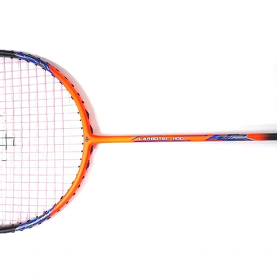Carlton Carbotec 1100 G1 Hl Badminton Racquets-ORANGE-Full Size-1 Unit-3