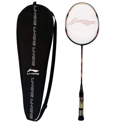 Li-ning Ss8 G5 Strung Badminton Racquet-Black-Full Size-1 Unit-3