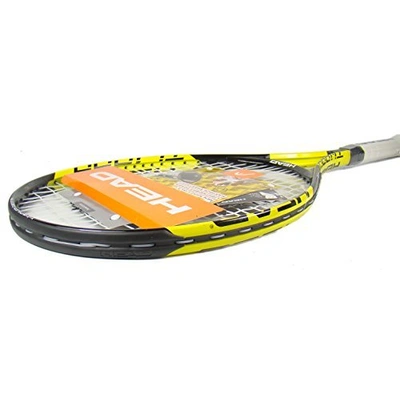 Head Titanium 1000 Lawn Tennis Racket-BLACK AND YELLOW-Full Size-1 Unit-5