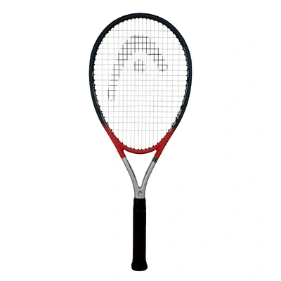 Head Ti S2 Lawn Tennis Racket-GREY AND RED-Full Size-1 Unit-3