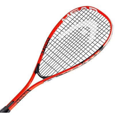Head Cyber Edge Squash Racquet-BLACK AND RED-Full Size-1 unit-2