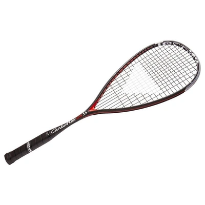 Tecnifibre Carboflex 125 S Squash Racquet-BLACK AND RED-Full Size-1 unit-3