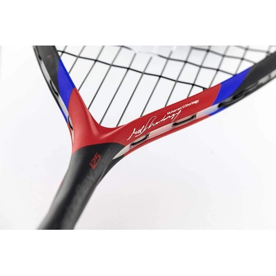 Tecnifibre Carboflex 125 X-speed Squash Racquet-BLACK AND RED-Full Size-1 unit-4